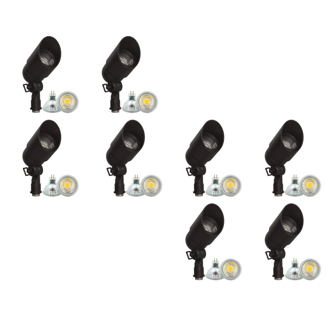 ABBA Lighting USA, DL01 4x/8x/12x Package Low Voltage Directional LED Outdoor Spotlight