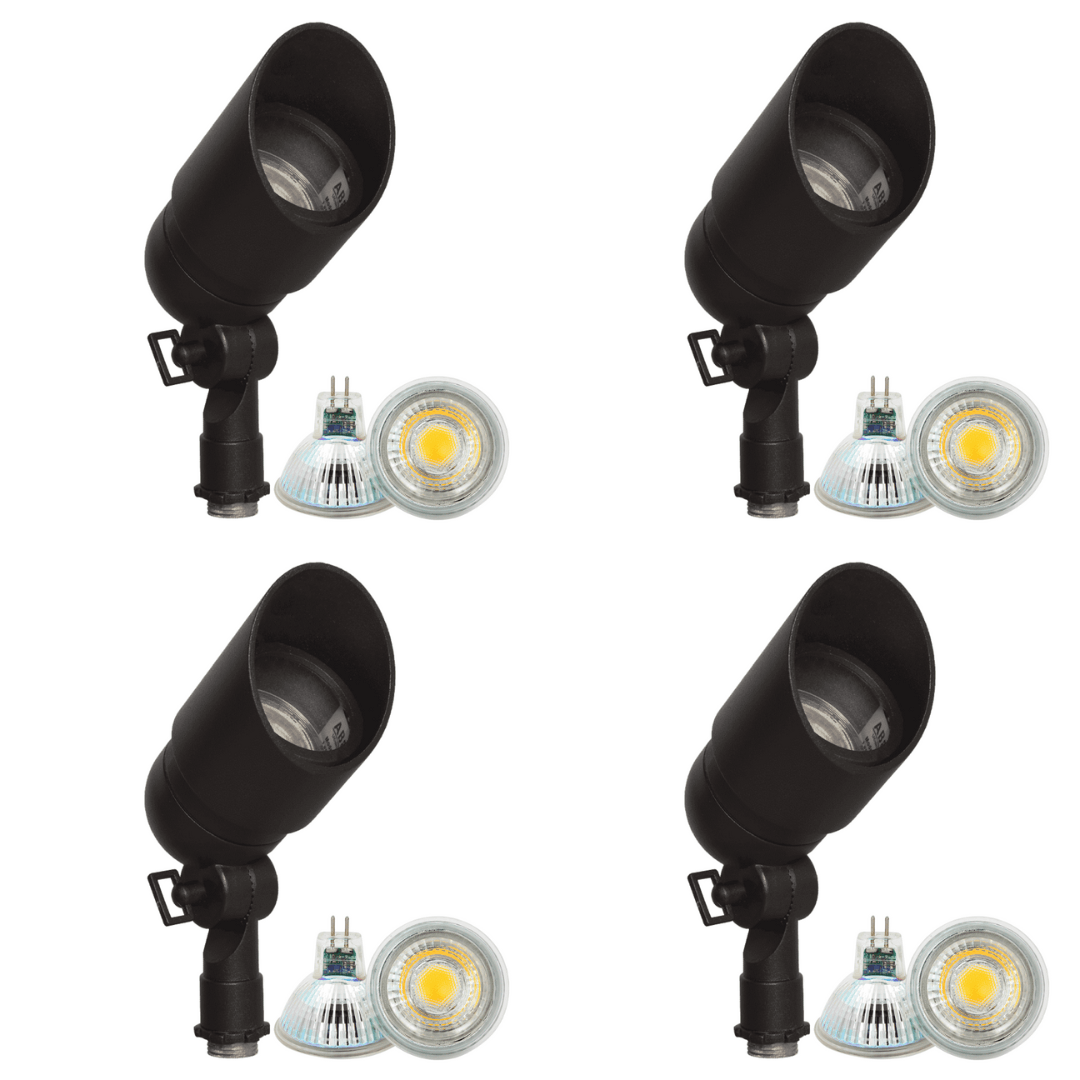 ABBA Lighting USA, DL01 4x/8x/12x Package Low Voltage Directional LED Outdoor Spotlight