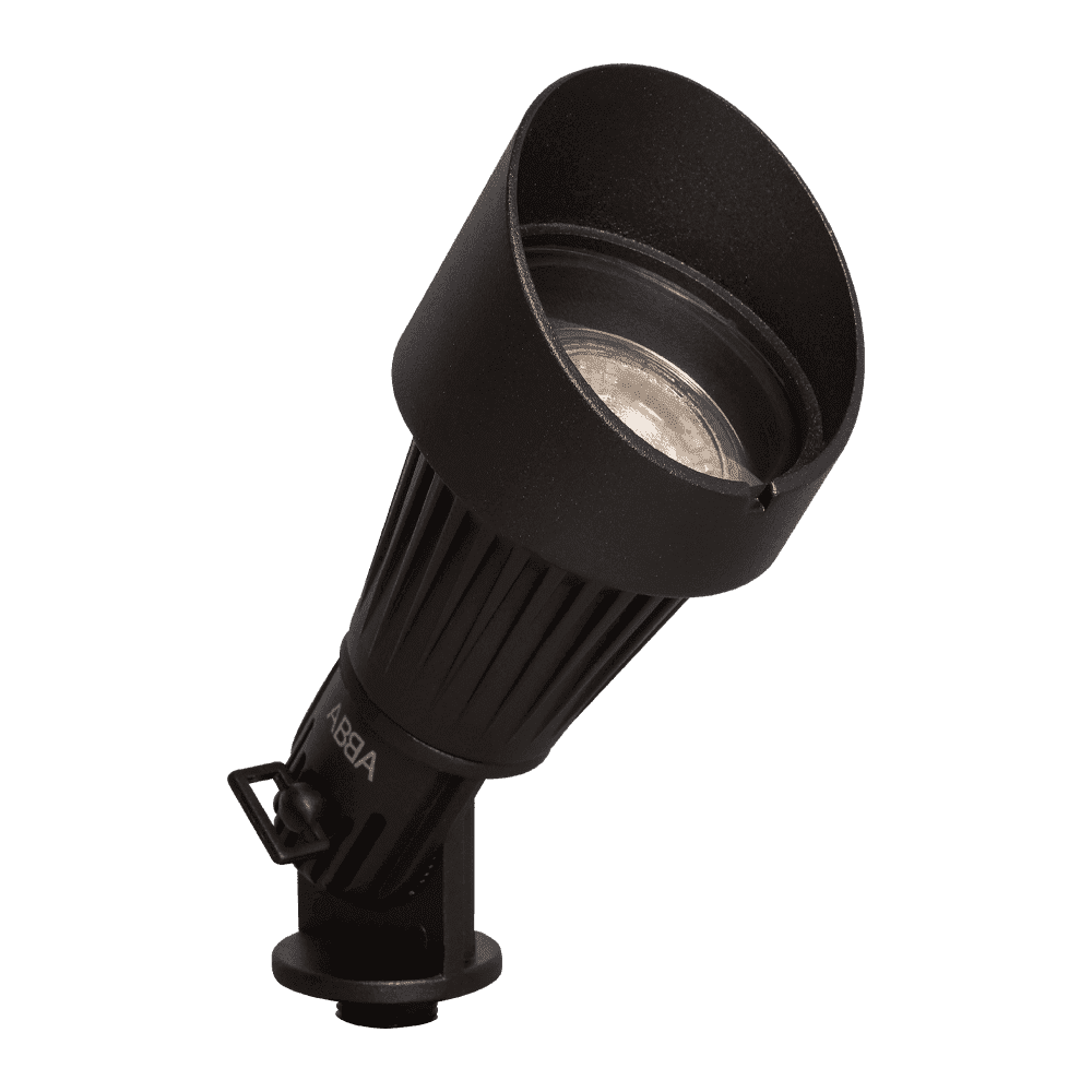 ABBA Lighting USA, DL02 Low Voltage Waterproof LED Outdoor Spotlight Directional Monopoint Lighting