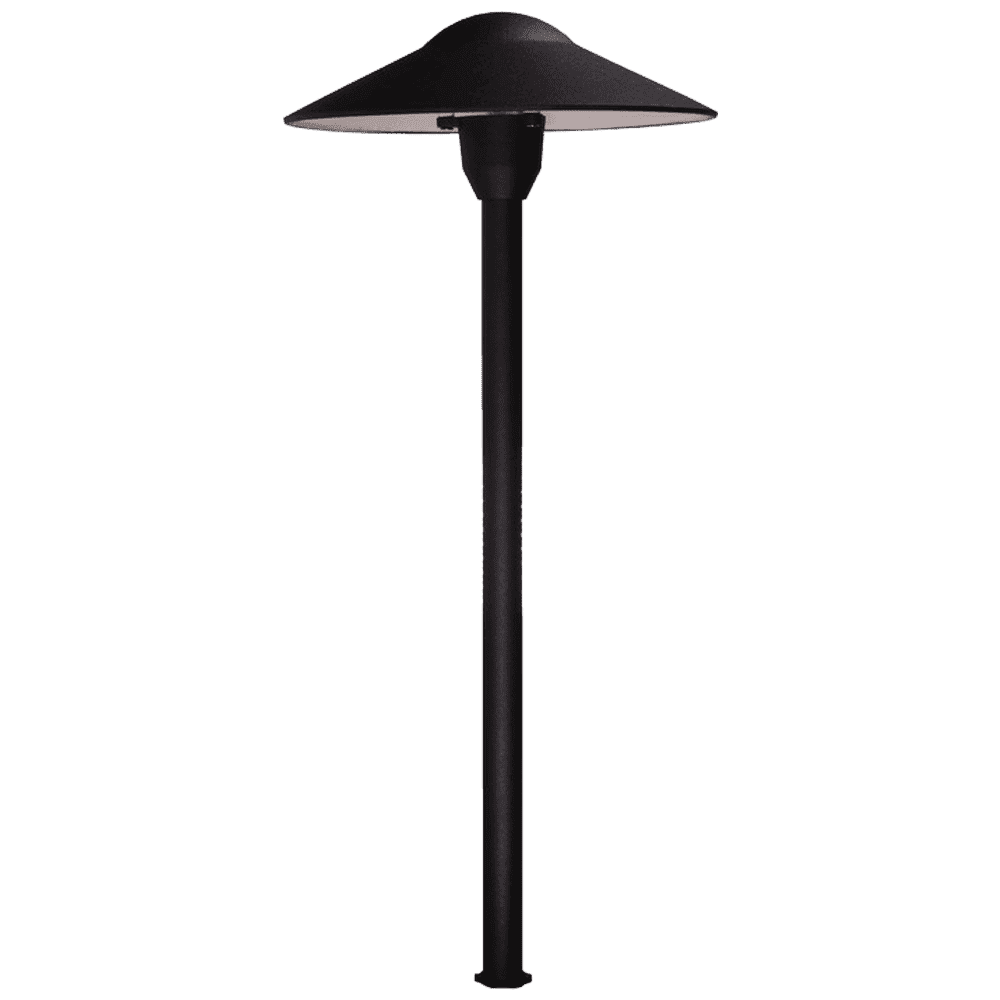 ABBA Lighting USA, DL03 12V AC/DC Aluminum Low Voltage Landscape Lighting Mushroom Path Light