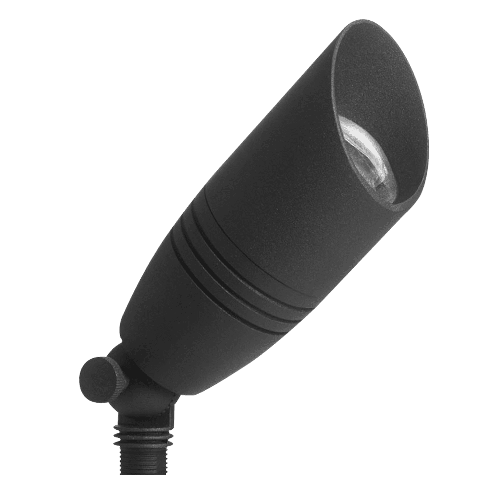 ABBA Lighting USA, DL06 Low Voltage LED Smooth Bullet Directional Outdoor Spotlight