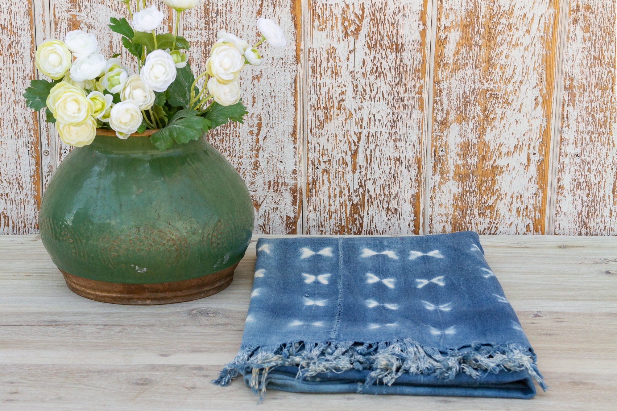 DE-COR | Globally Inspired, Dakarai Indigo African Mud Cloth (Trade)