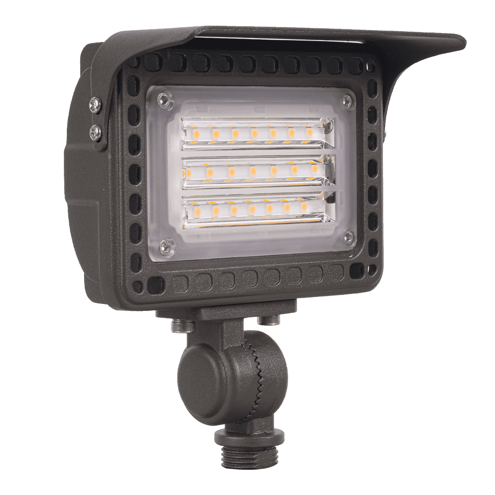 ABBA Lighting USA, FLA12 Aluminum 12W Outdoor LED Low Voltage Landscape Lighting Flood Light