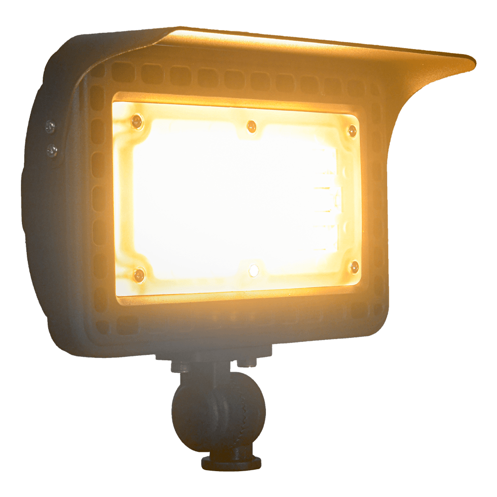 ABBA Lighting USA, FLA40 Aluminum 40W Outdoor LED Low Voltage Landscape Lighting Flood Light