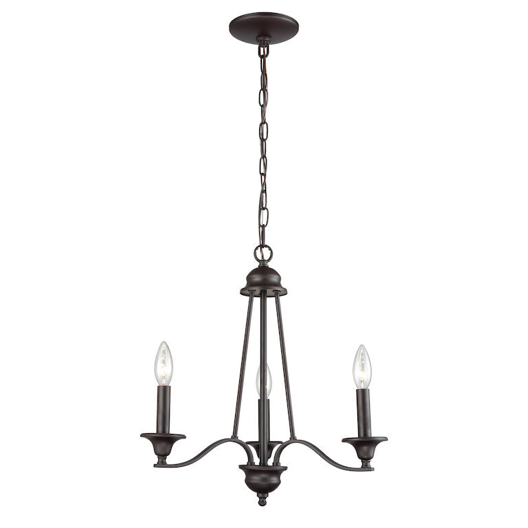 Elk Home, Farmington 18'' Wide 3-Light Chandelier