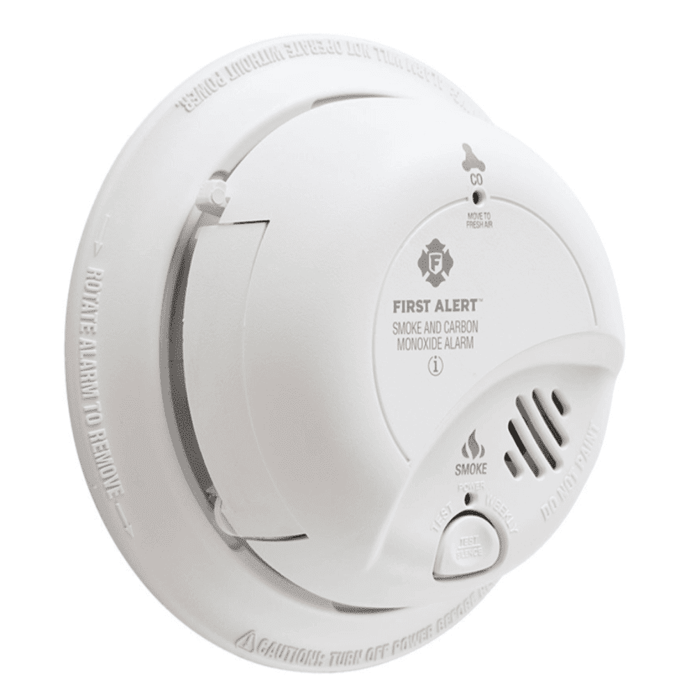 Kings Outdoor Lighting, First Alert BRK AC Hardwired Combination Smoke and Carbon Monoxide Detector