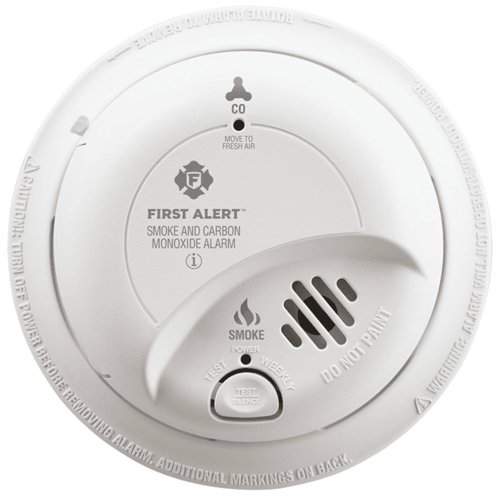 Kings Outdoor Lighting, First Alert BRK AC Hardwired Combination Smoke and Carbon Monoxide Detector