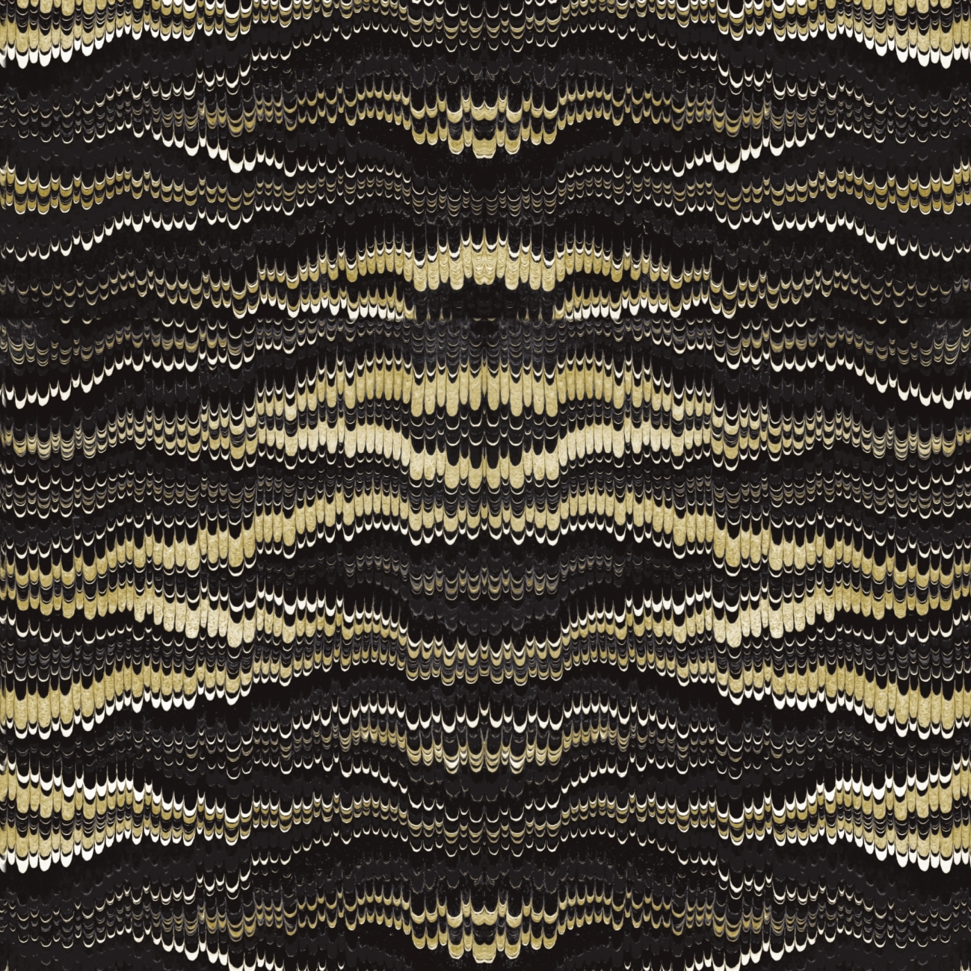 Mitchell Black, Golden Feather Wallpaper