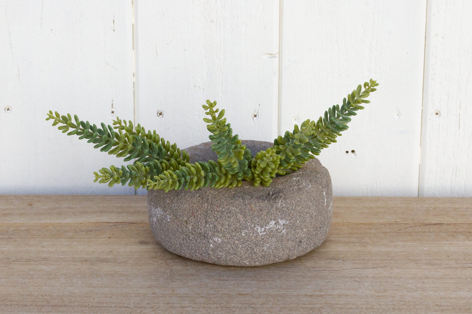 DE-COR | Globally Inspired, Handcrafted Gray Stone Bowl