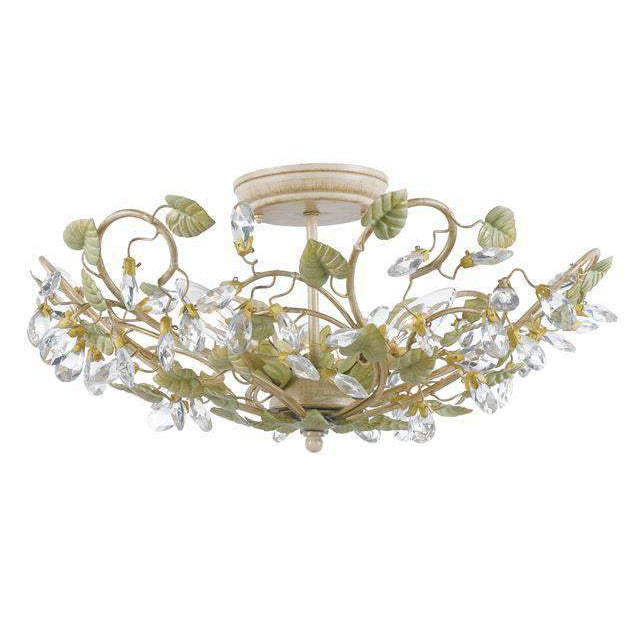 Crystorama Lighting Company, Josie 5 Light Semi-Flush