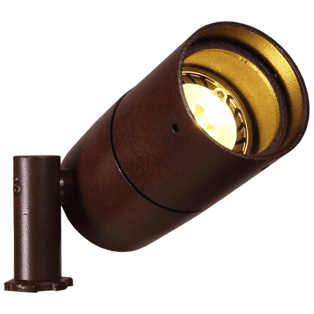 Kings Outdoor Lighting, KL103 Low Voltage Modern Bullet Spotlight Aluminum Outdoor Lighting