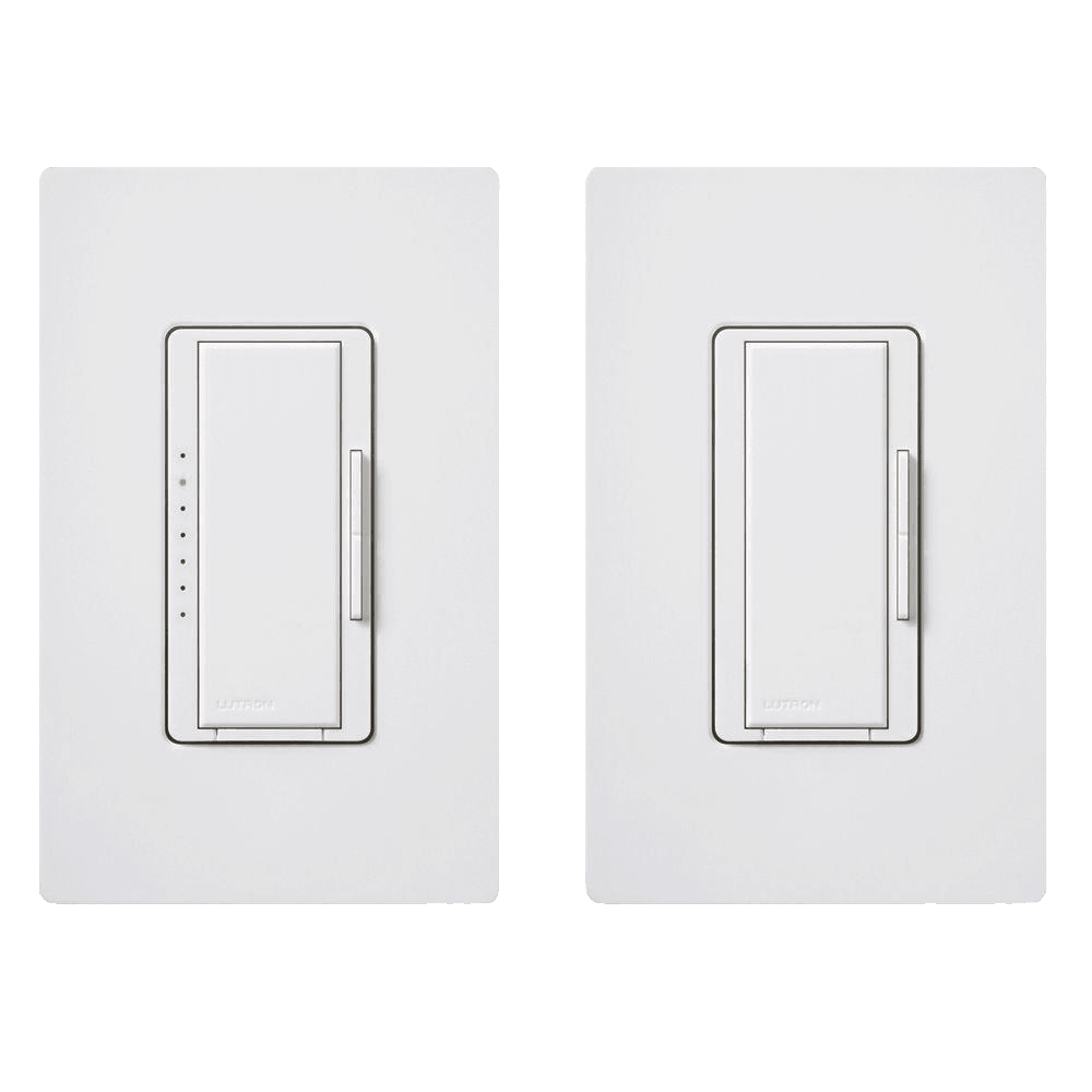 Lutron, Lutron Maestro C.L Digital Dimmer Multi-Location Switch Kit, White