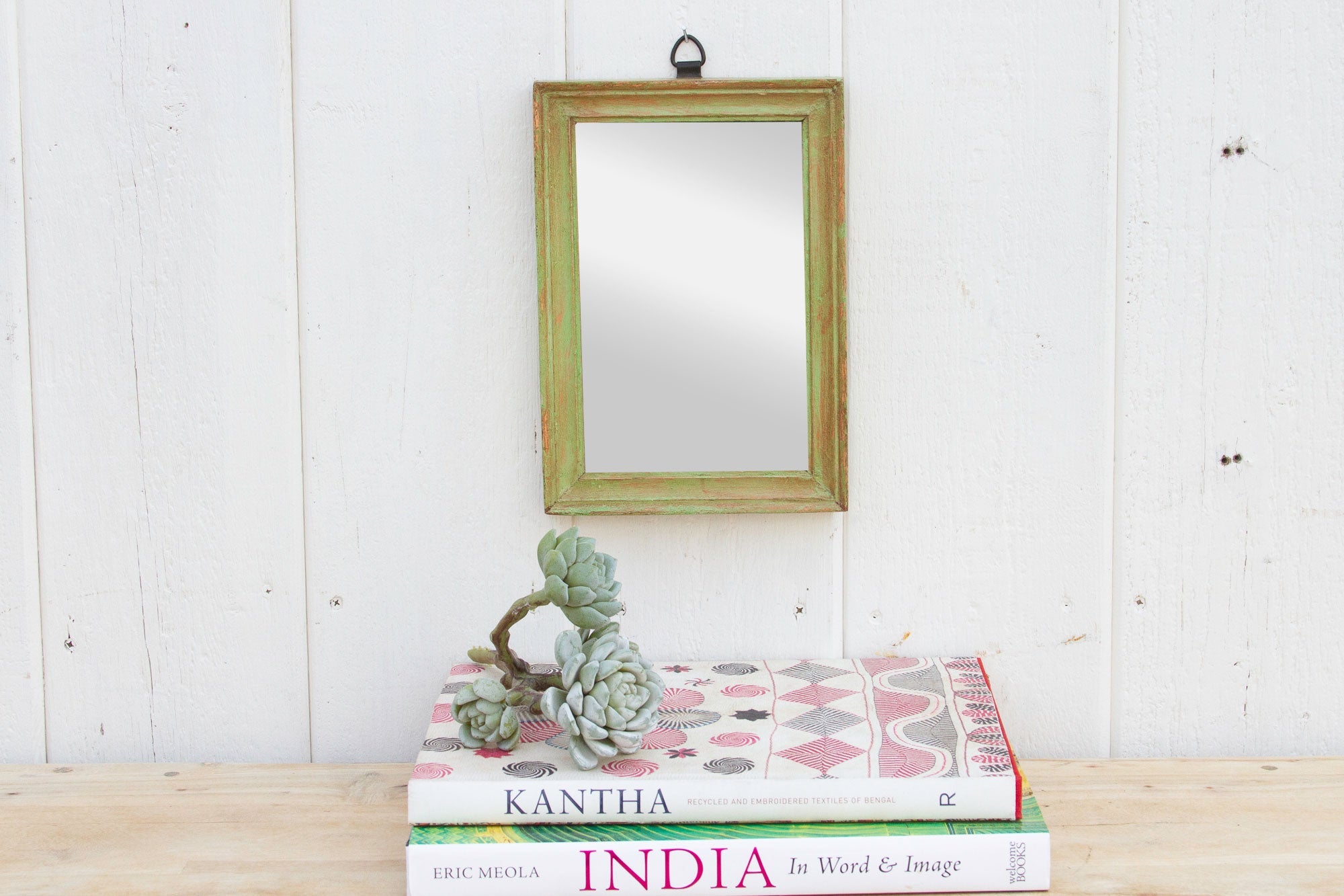 DE-COR | Globally Inspired, Olive Colonial Accent Mirror (Trade)