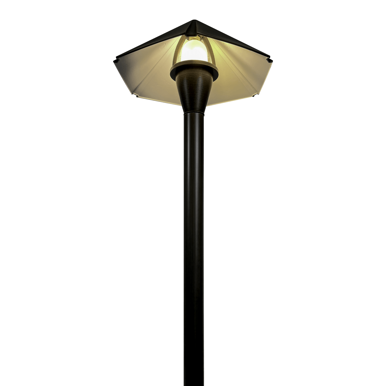 ABBA Lighting USA, PLB19 Brass LED Low Voltage Pathway Outdoor Lighting Landscape Fixture