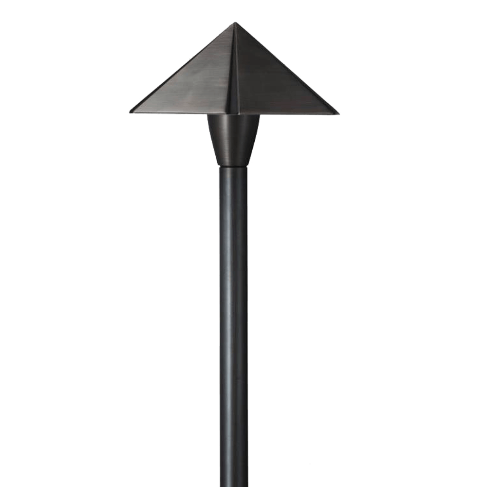 ABBA Lighting USA, PLB19 Brass LED Low Voltage Pathway Outdoor Lighting Landscape Fixture