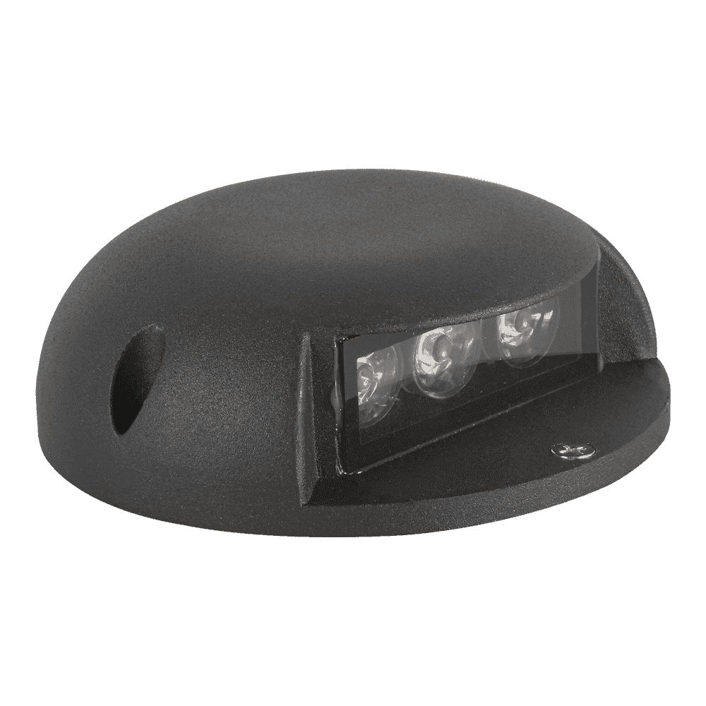 ABBA Lighting USA, STA05 3W Low Voltage Cast Aluminum Round Surface Mount LED Step or Deck Light