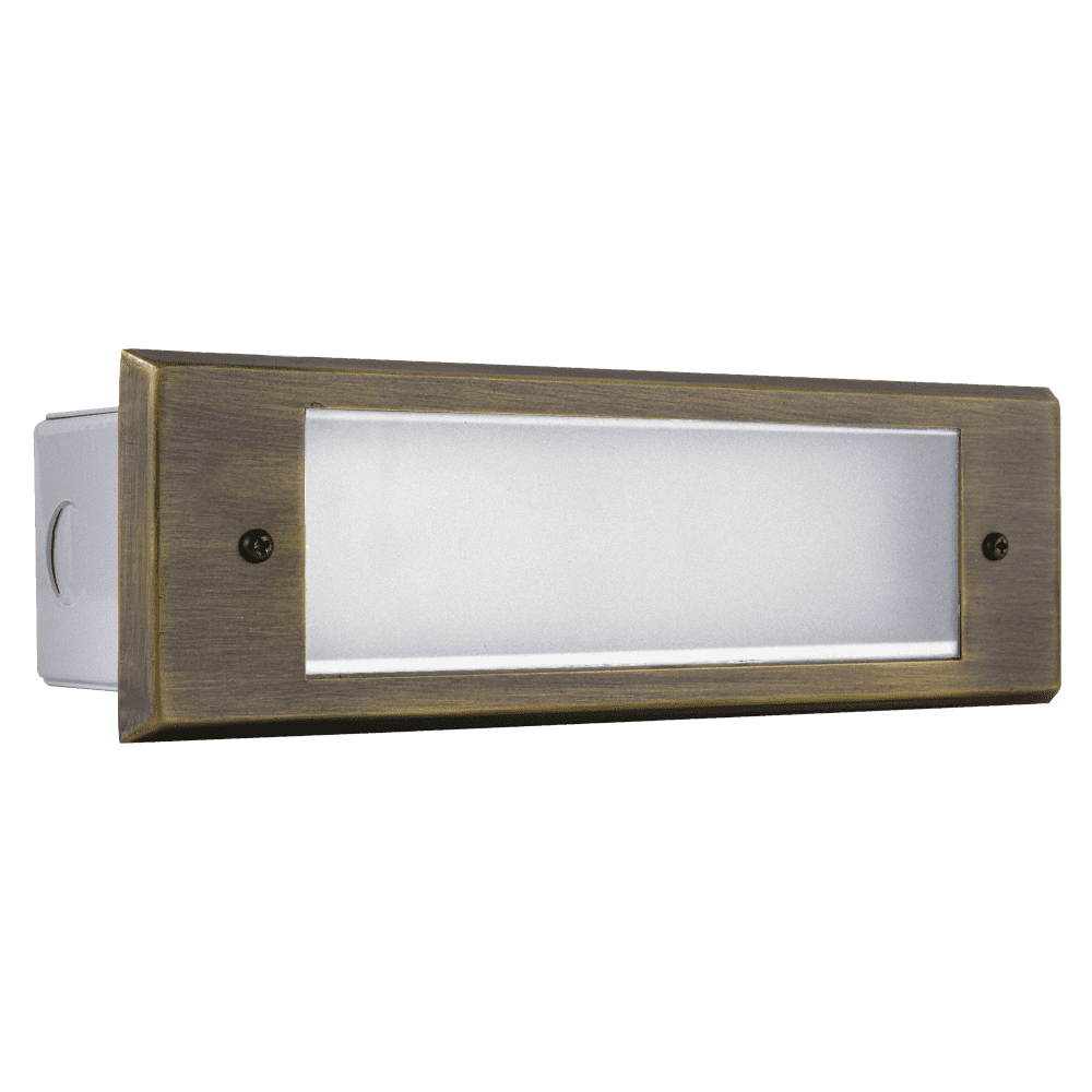 ABBA Lighting USA, STB10 3W LED Indoor Outdoor Horizontal Step Light Low Voltage Lighting