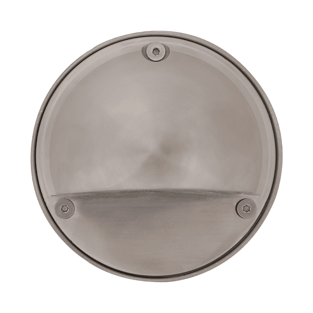 ABBA Lighting USA, STS09 LED Round Stainless Steel Deck Light Surface Mount Low Voltage Landscape Lighting